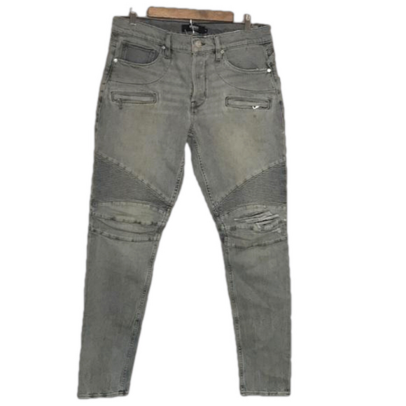 Hudson Blinder Biker V2 Skinny Jeans Sz 34 - Picture 1 of 14